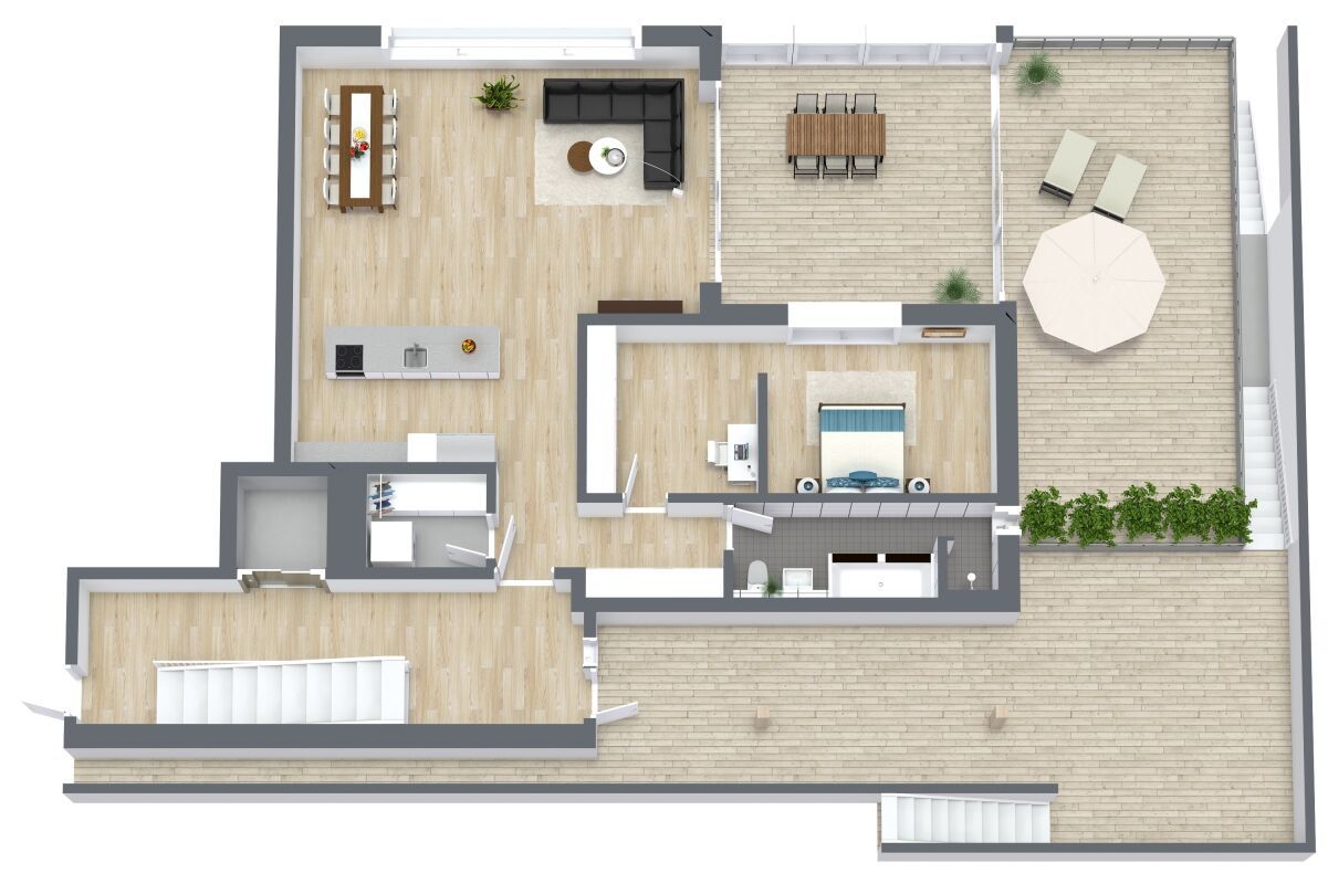 Exklusive Wohnung mit Panoramablick auf den Bodensee - Bild 24