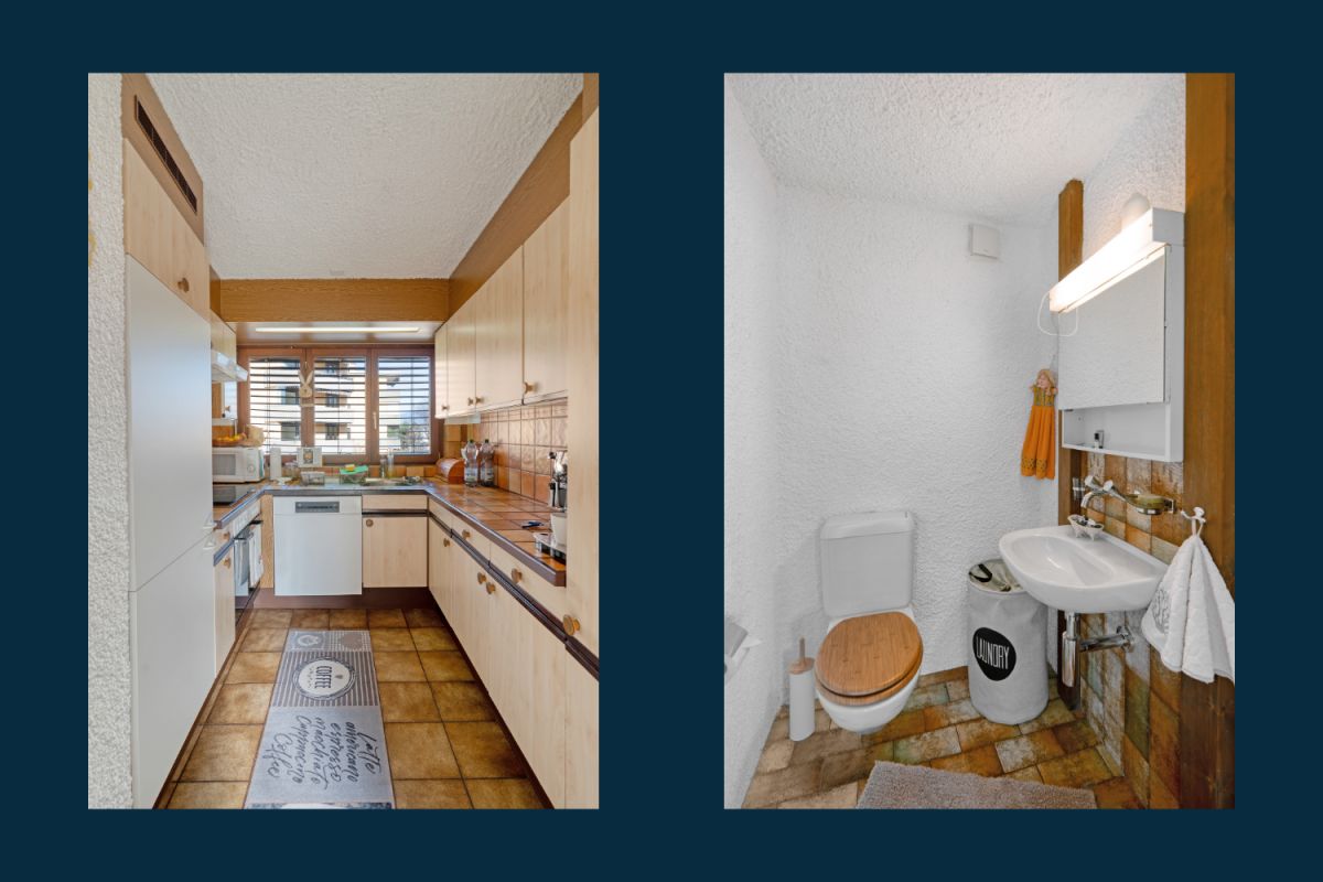 Wohnung mit Balkon und Cheminée an ruhiger Lage - Bild 8