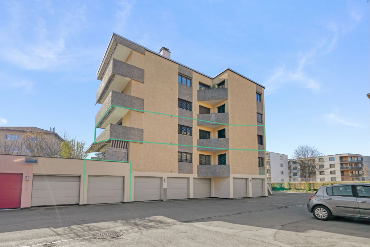 Wohnung mit Balkon und Cheminée an ruhiger Lage - Bild 10