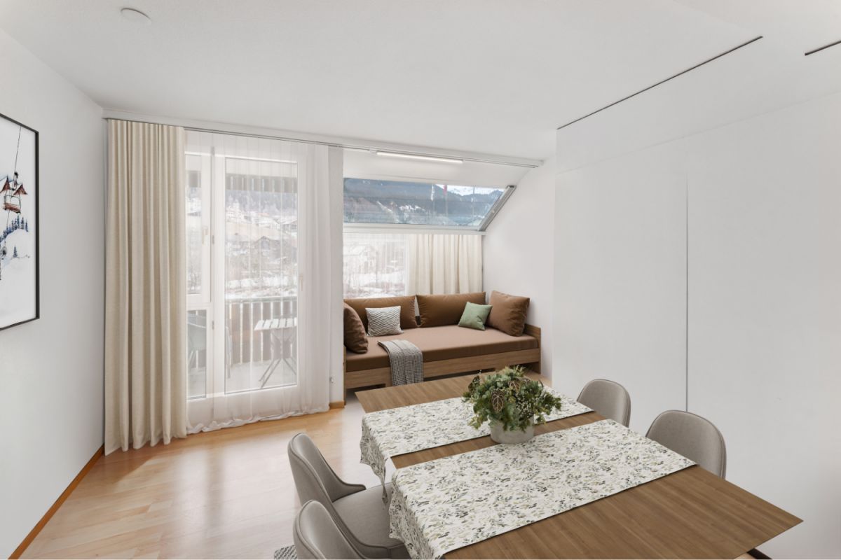 Ferienwohnung direkt an der Skipiste in Savognin - Bild 10