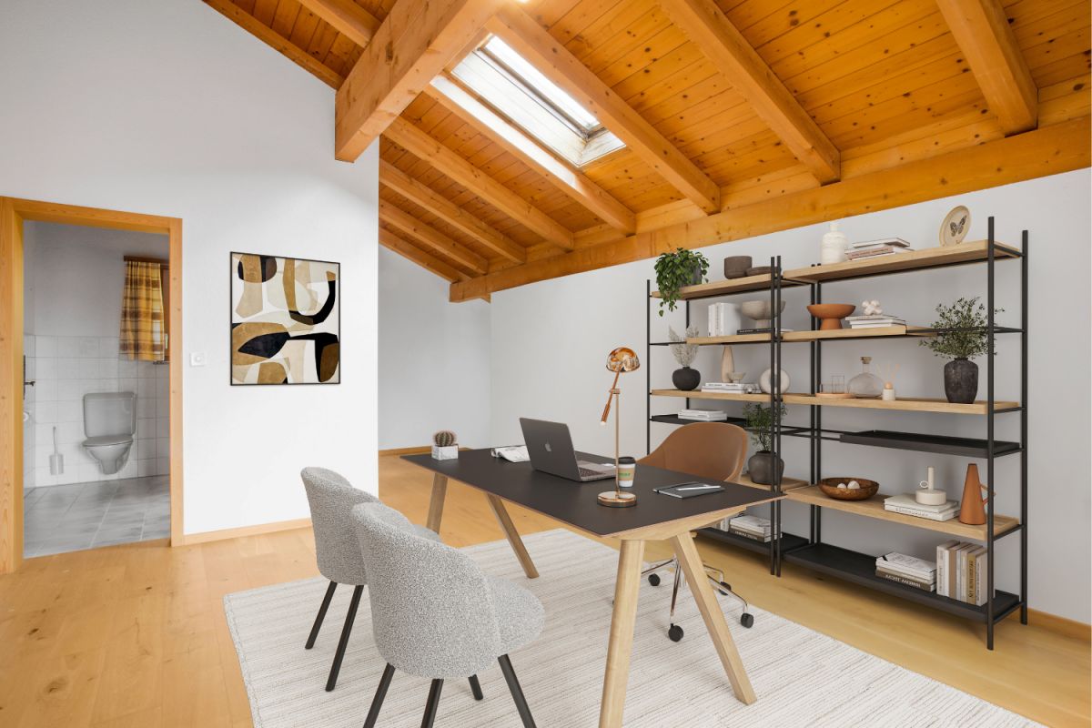 Freistehendes Einfamilienhaus mit viel Umschwung und herrlicherAussicht - Bild 9