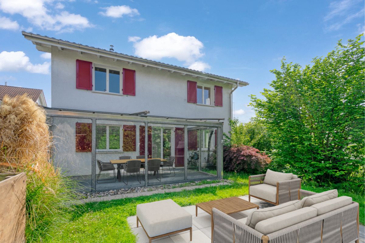 Sonniges Einfamilienhaus an ruhiger leichter Hanglage mit Wintergarten - Bild 10